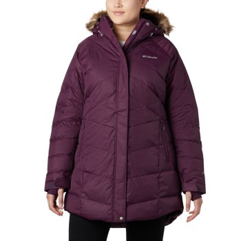 Columbia Ženske Jakne - Lay D Down II Mid Plus Size Crne Roze | GUQE-98216